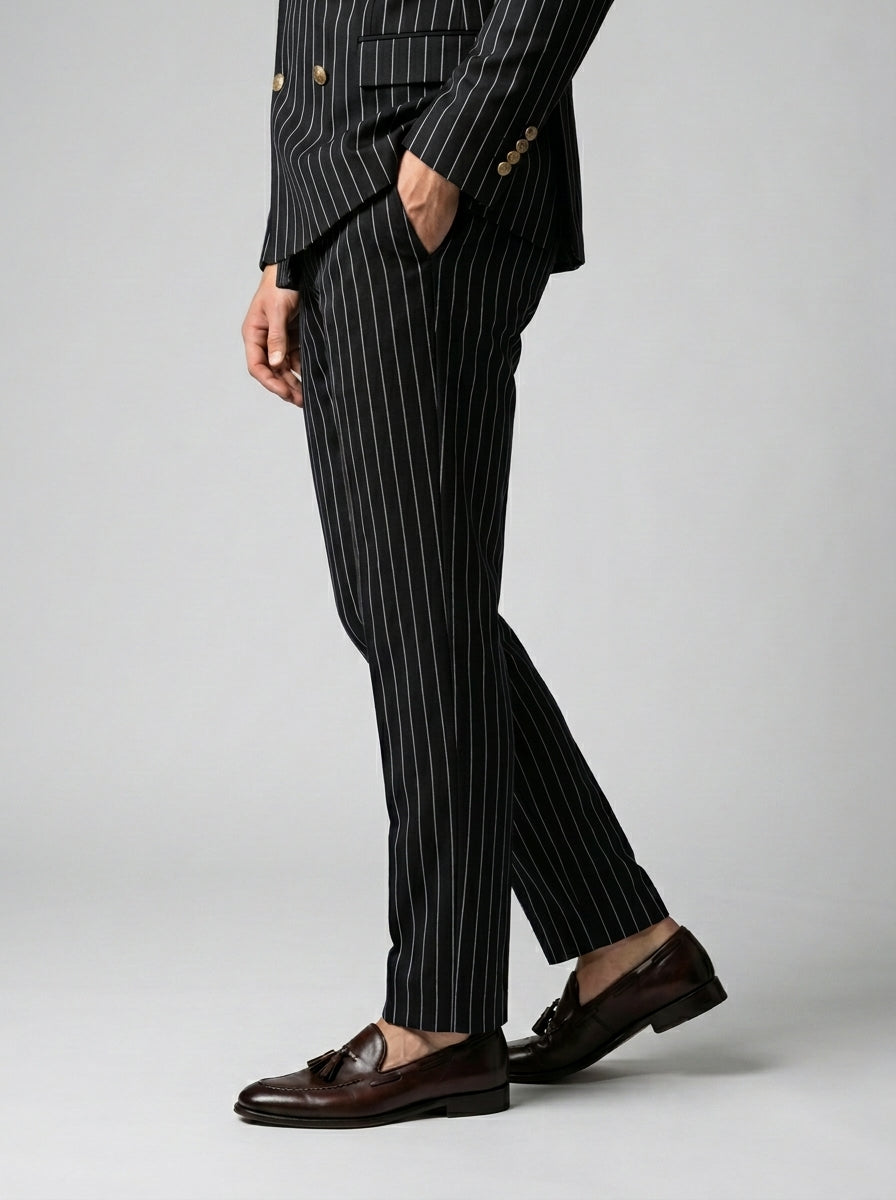The Carrington Pinstripe Set