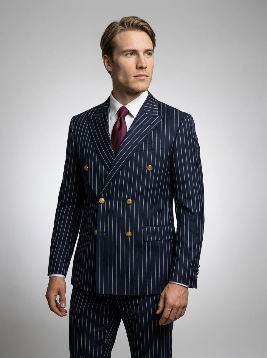 The Carrington Pinstripe Set