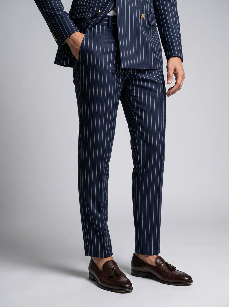 The Carrington Pinstripe Set