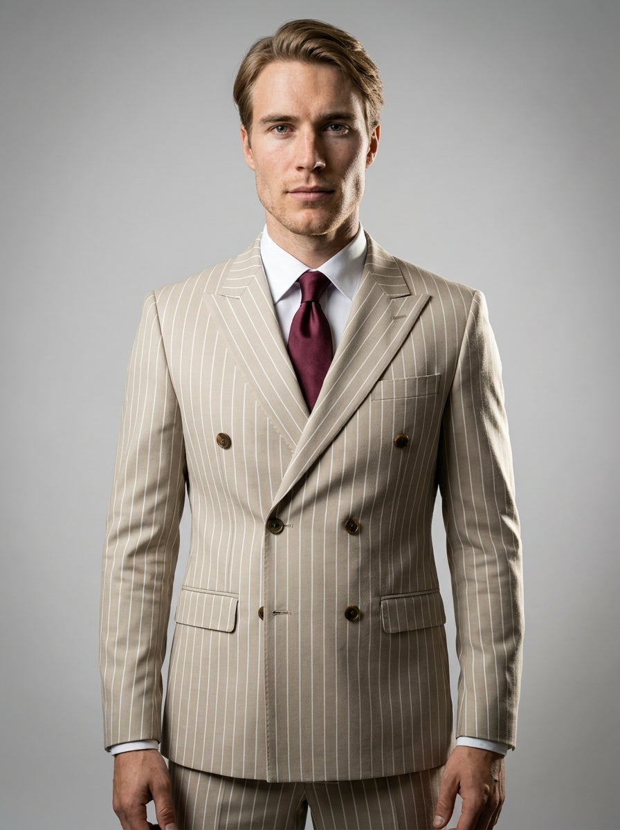 The Carrington Pinstripe Set