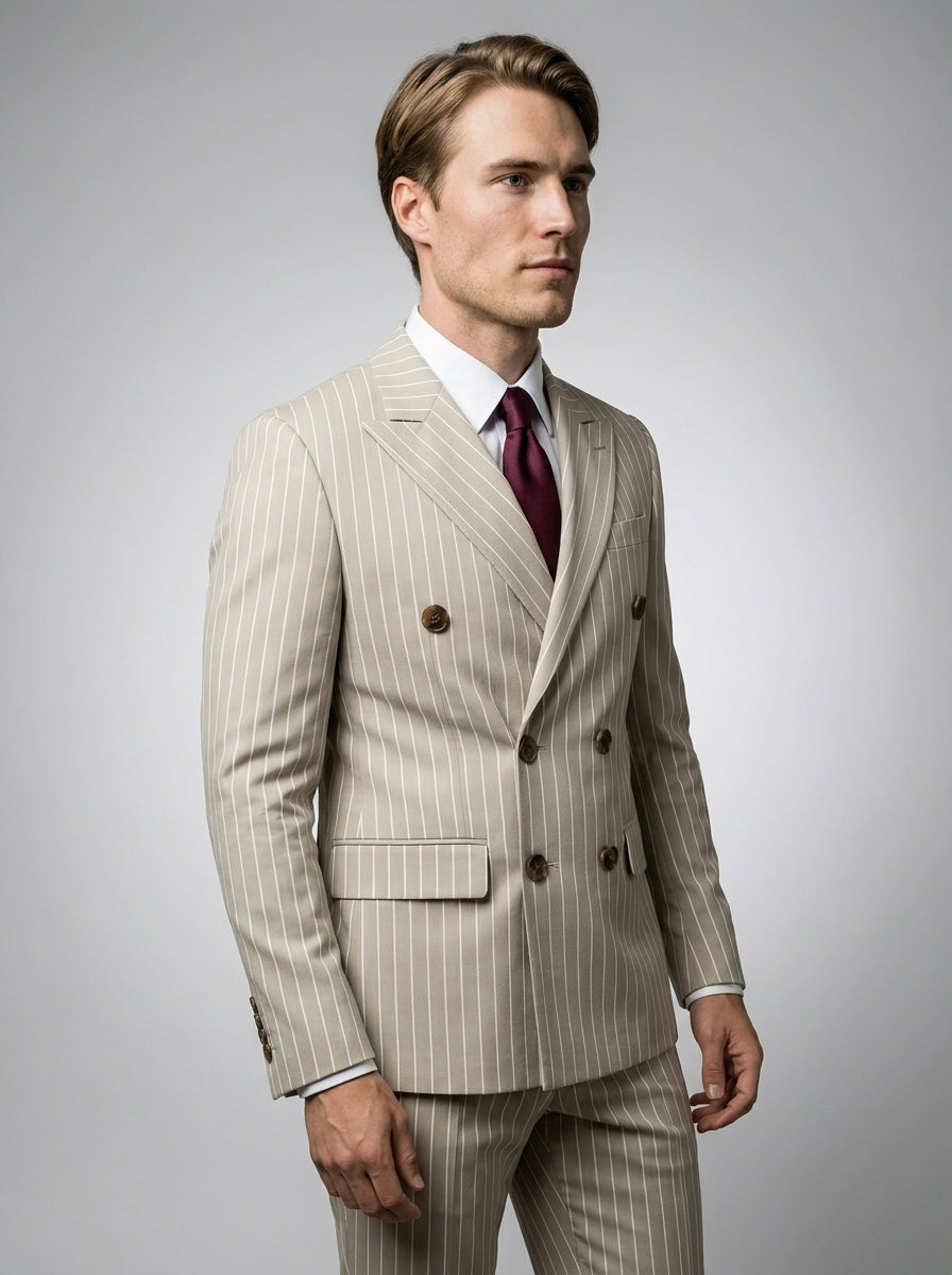 The Carrington Pinstripe Set