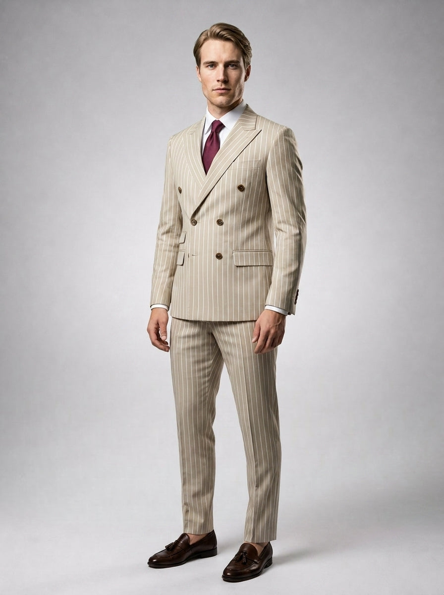 The Carrington Pinstripe Set