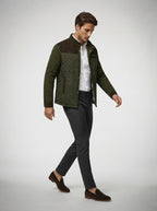 The Thurloe Cord Quilt in Olive