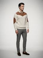 The Kelso Panel Zip in Beige