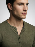 The Maidstone Crew Henley in Olive Green