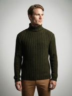 The Hartsmere Roll Neck in Green