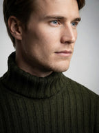 The Hartsmere Roll Neck in Green