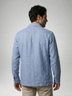 The Estoril Linen Overshirt