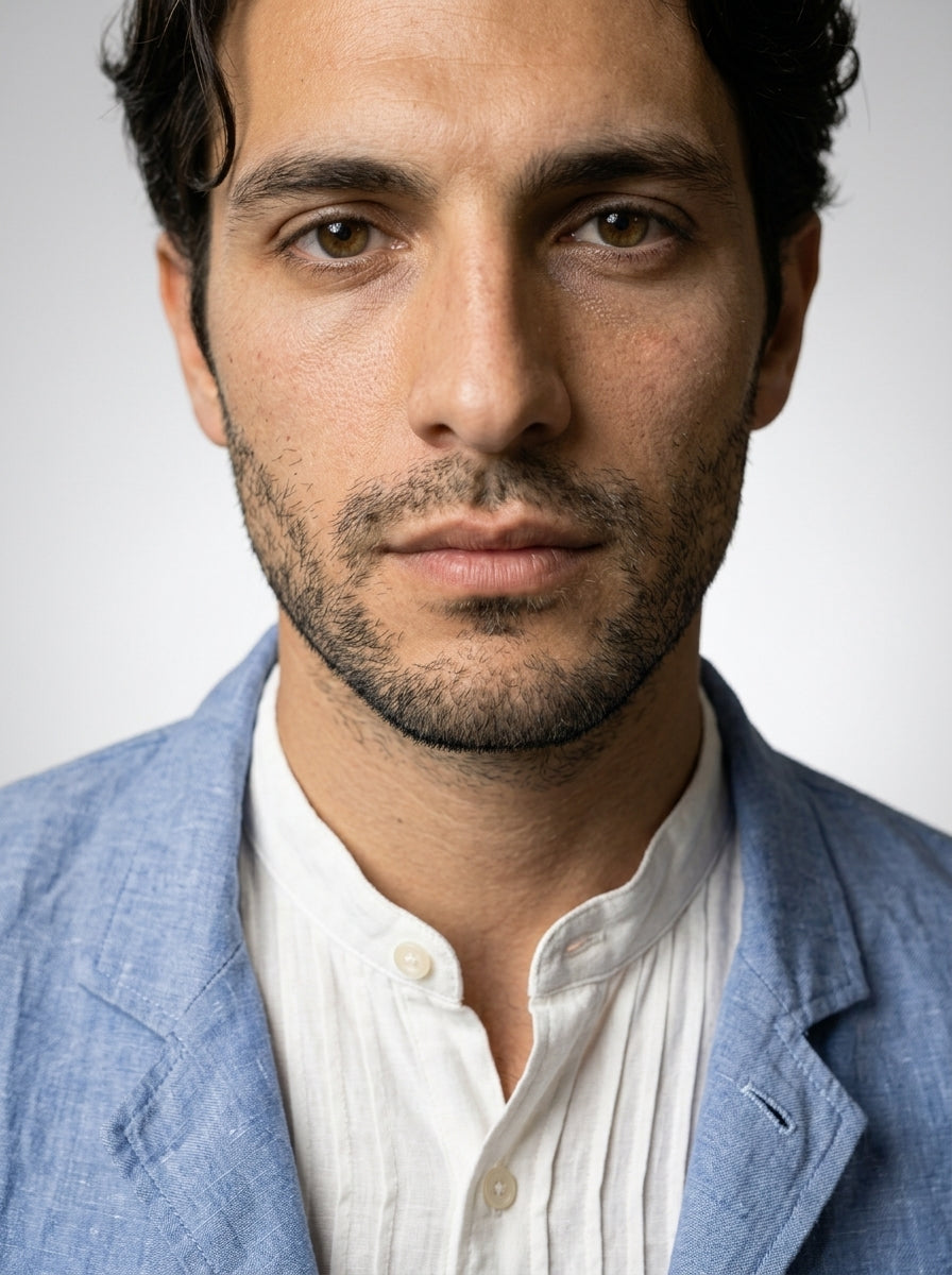 The Estoril Linen Overshirt