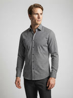 The Pentland Check Shirt in Charcoal