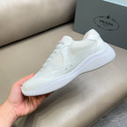 America's Cup Sneakers in white and red