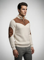 The Kelso Panel Zip in Beige