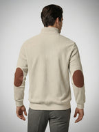 The Kelso Panel Zip in Beige