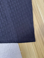 Oblique Jacquard T-Shirt in navy