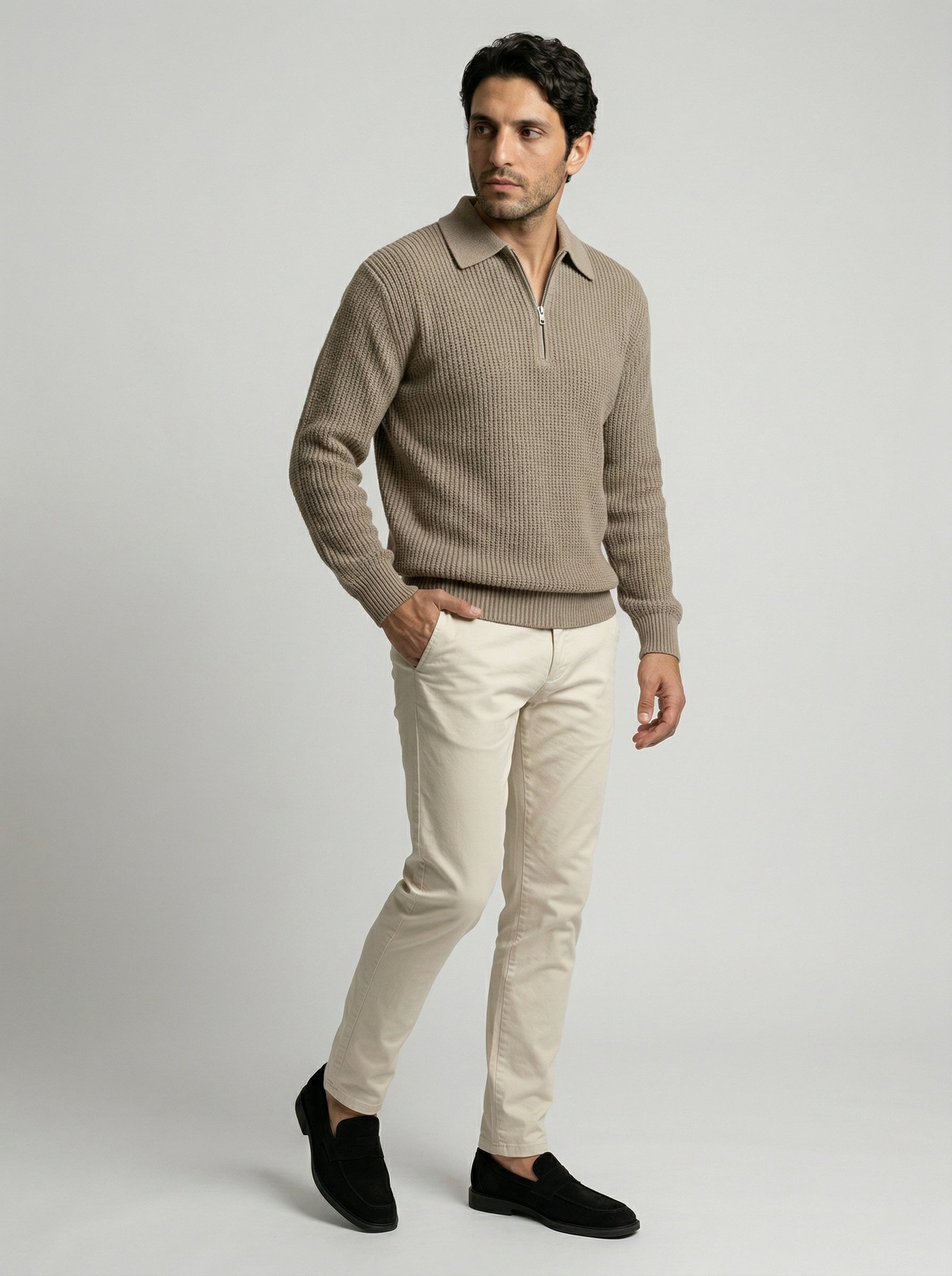 The Millbrook Half Zip Polo