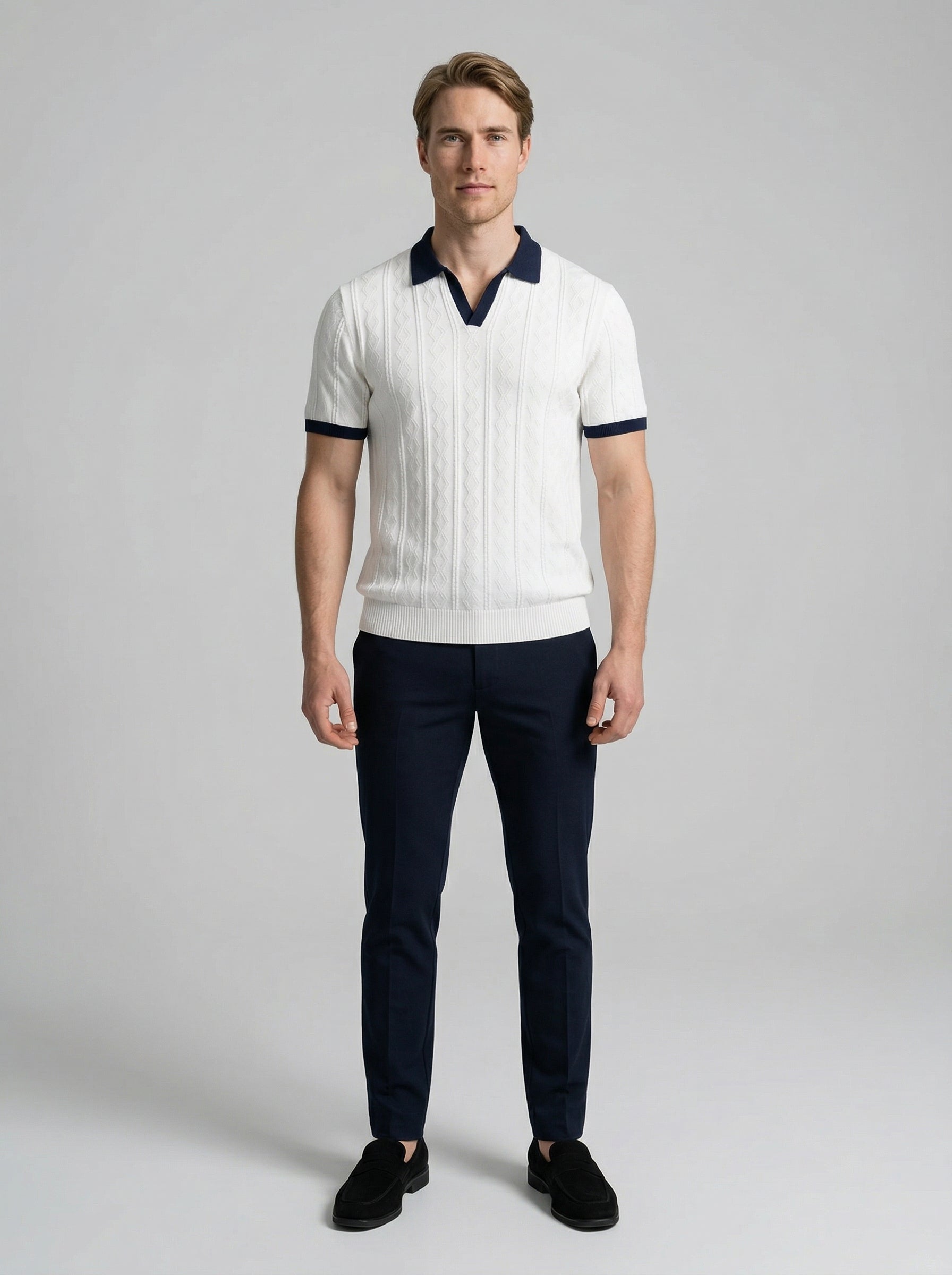 The Elmsford Contrast Polo