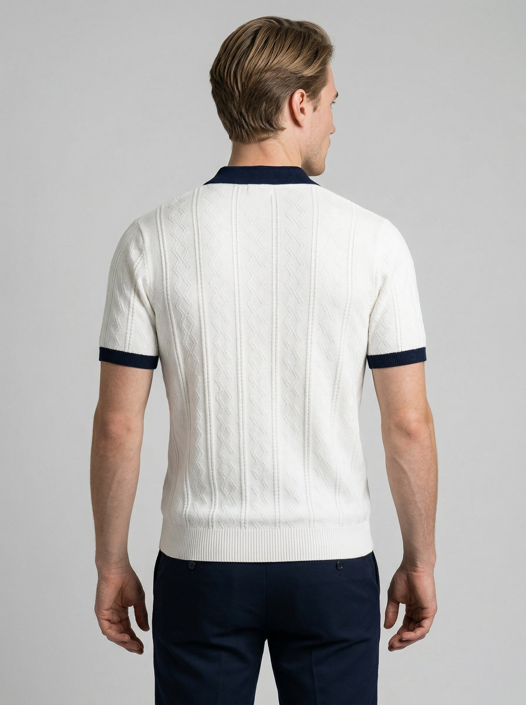 The Elmsford Contrast Polo