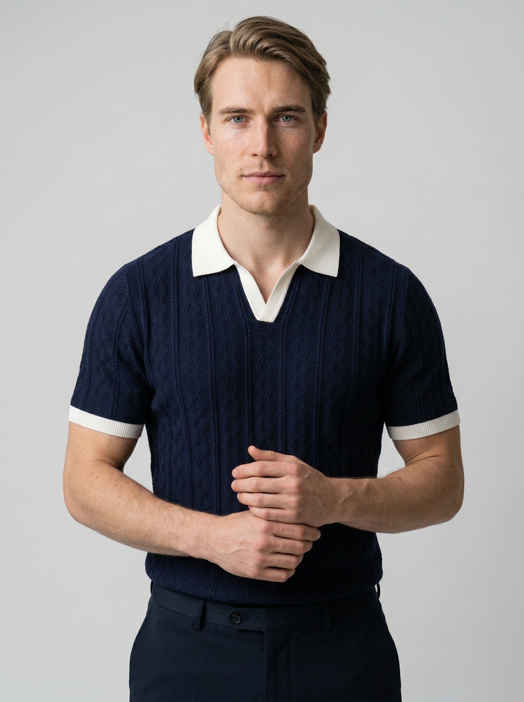 The Elmsford Contrast Polo