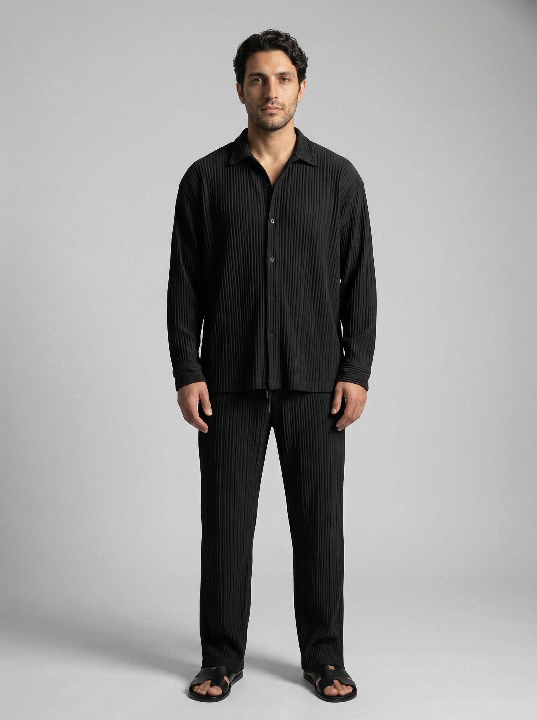 The Devereaux Pleated Set