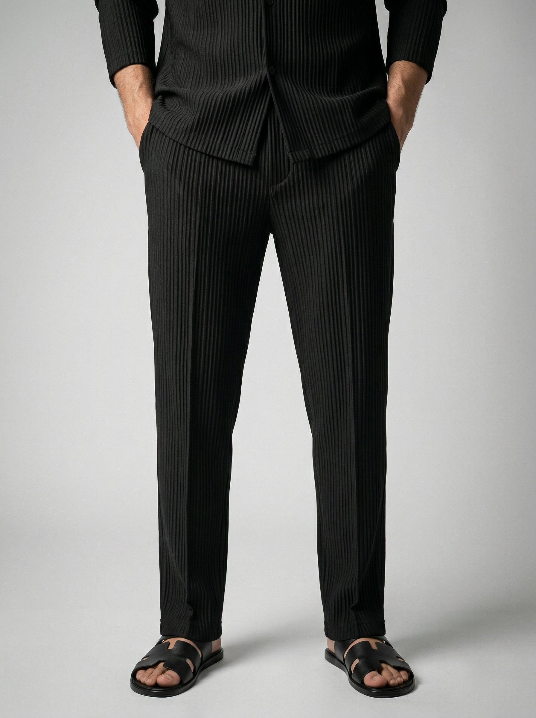 The Devereaux Pleated Set