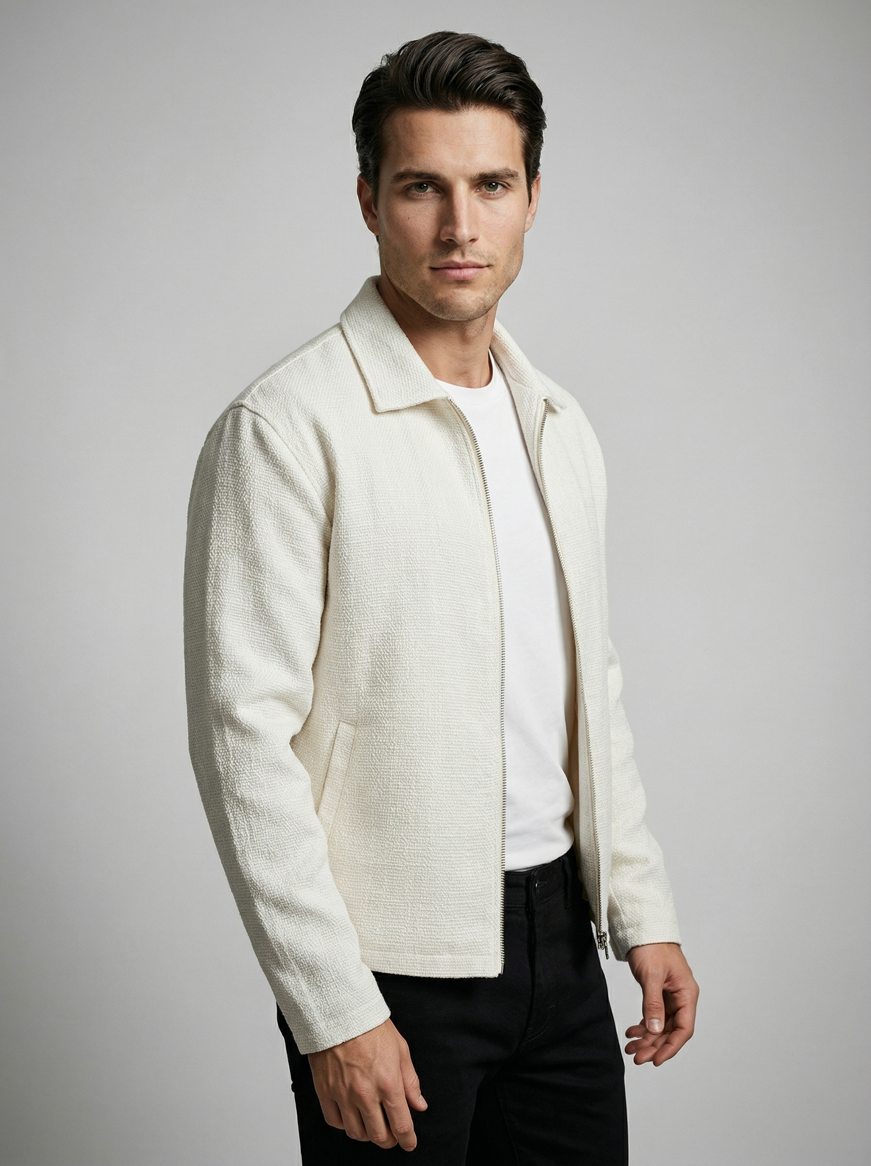 The Foxcroft Zip Overshirt