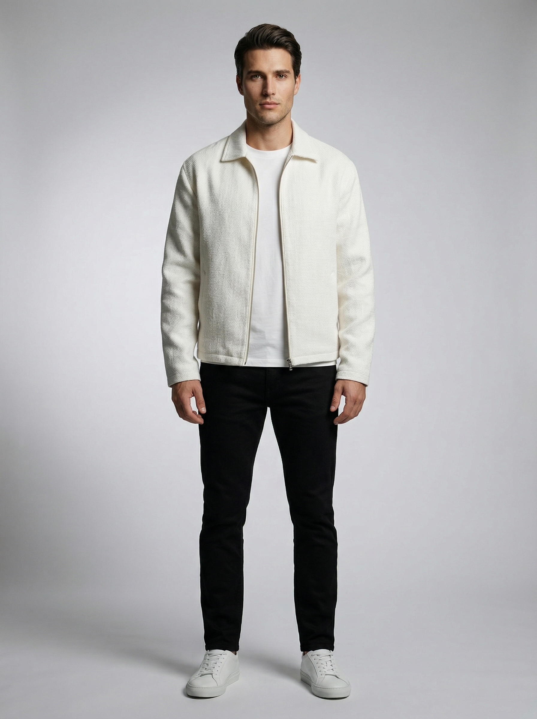 The Foxcroft Zip Overshirt