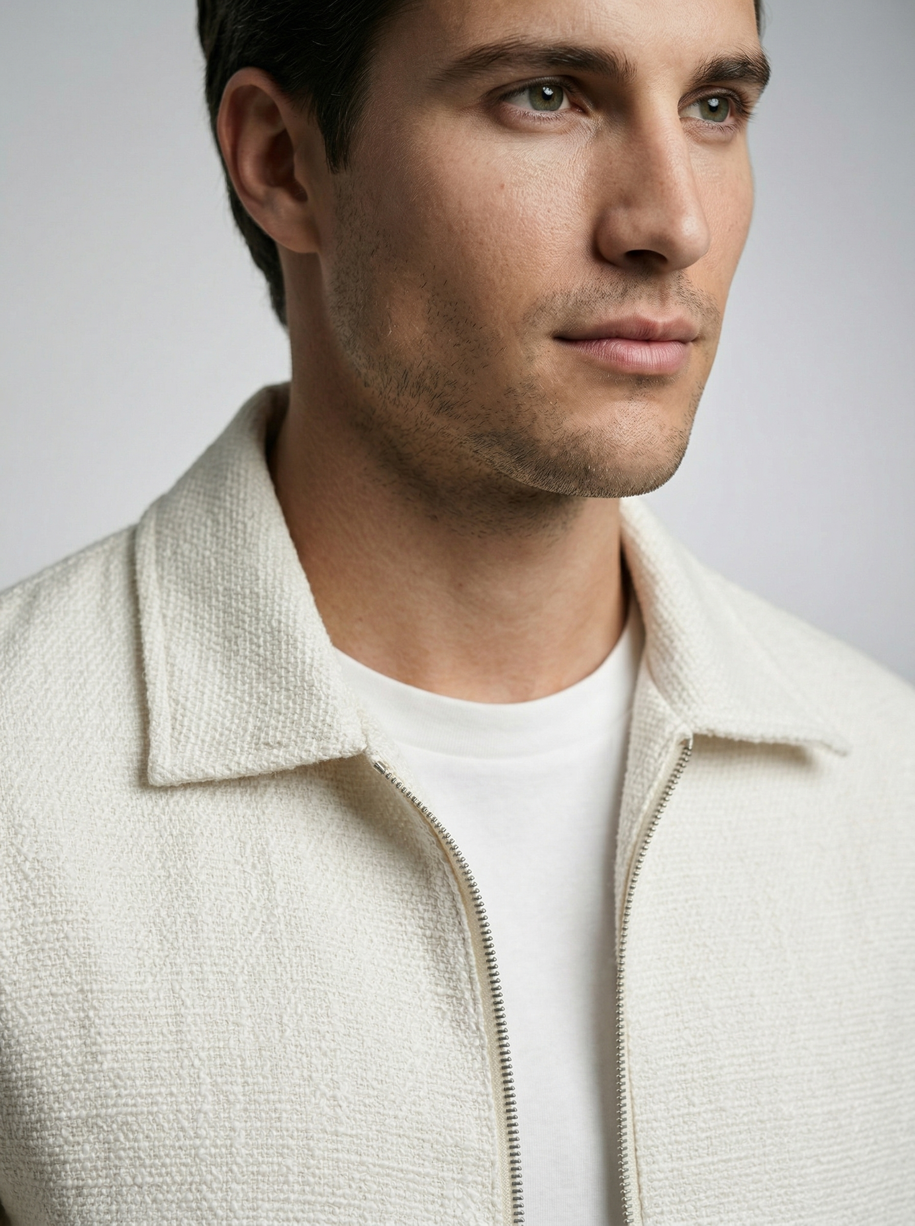 The Foxcroft Zip Overshirt