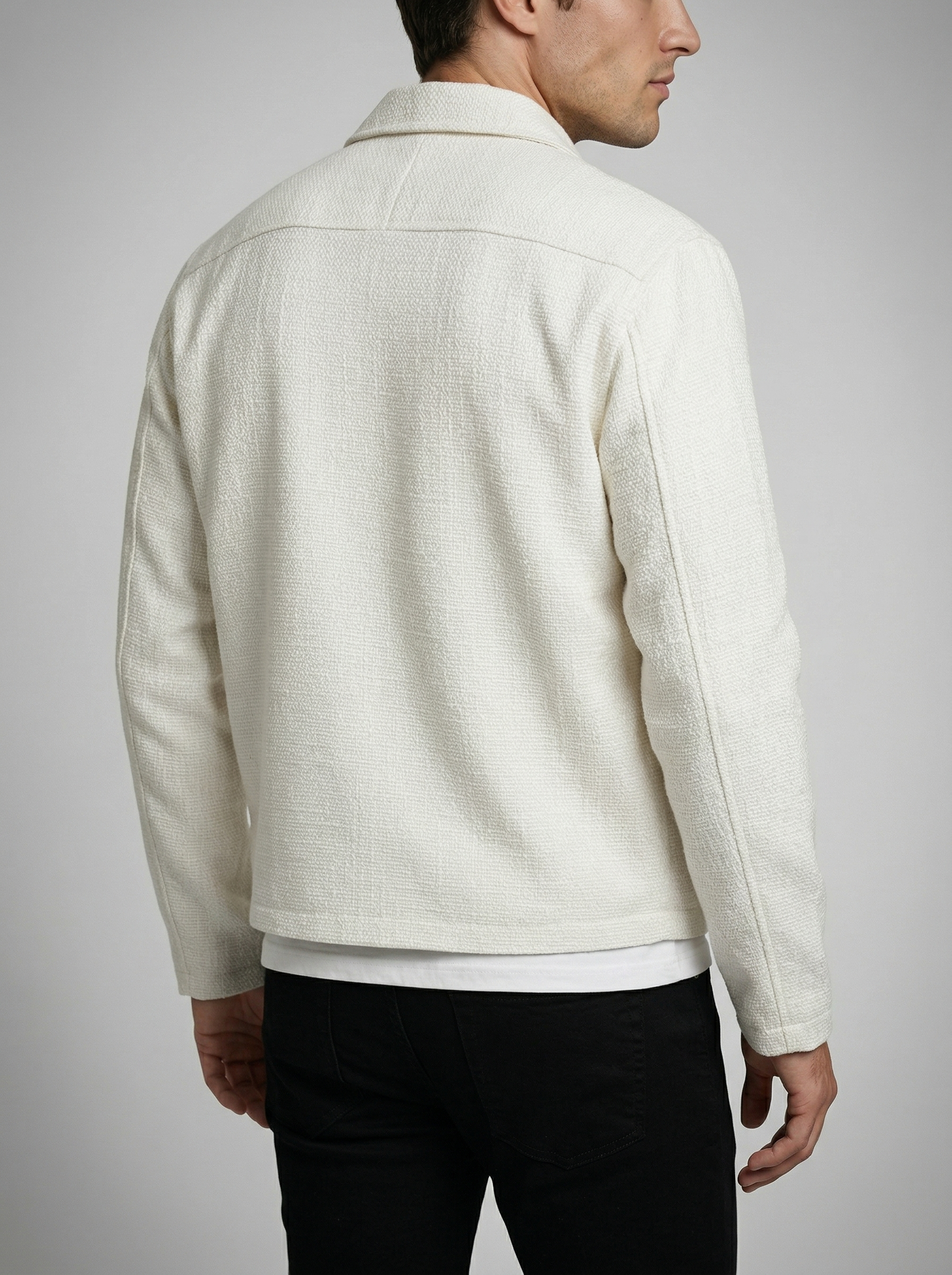 The Foxcroft Zip Overshirt
