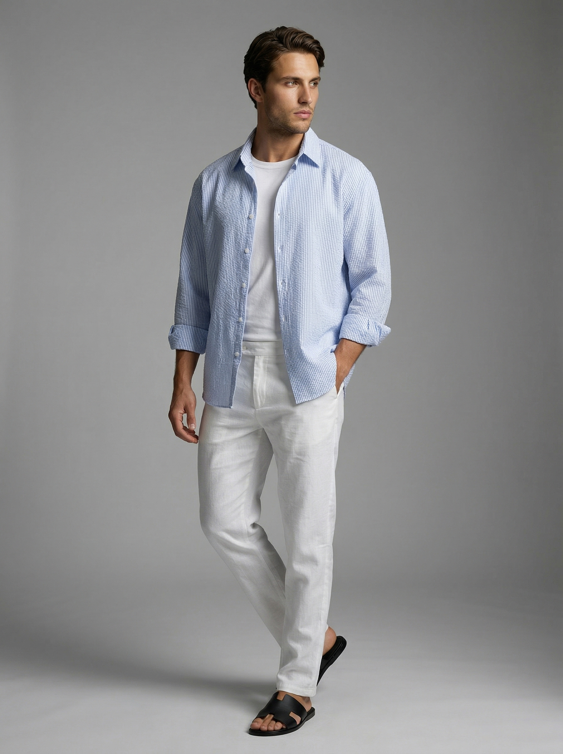 The Pembridge Oversized Stripe Shirt
