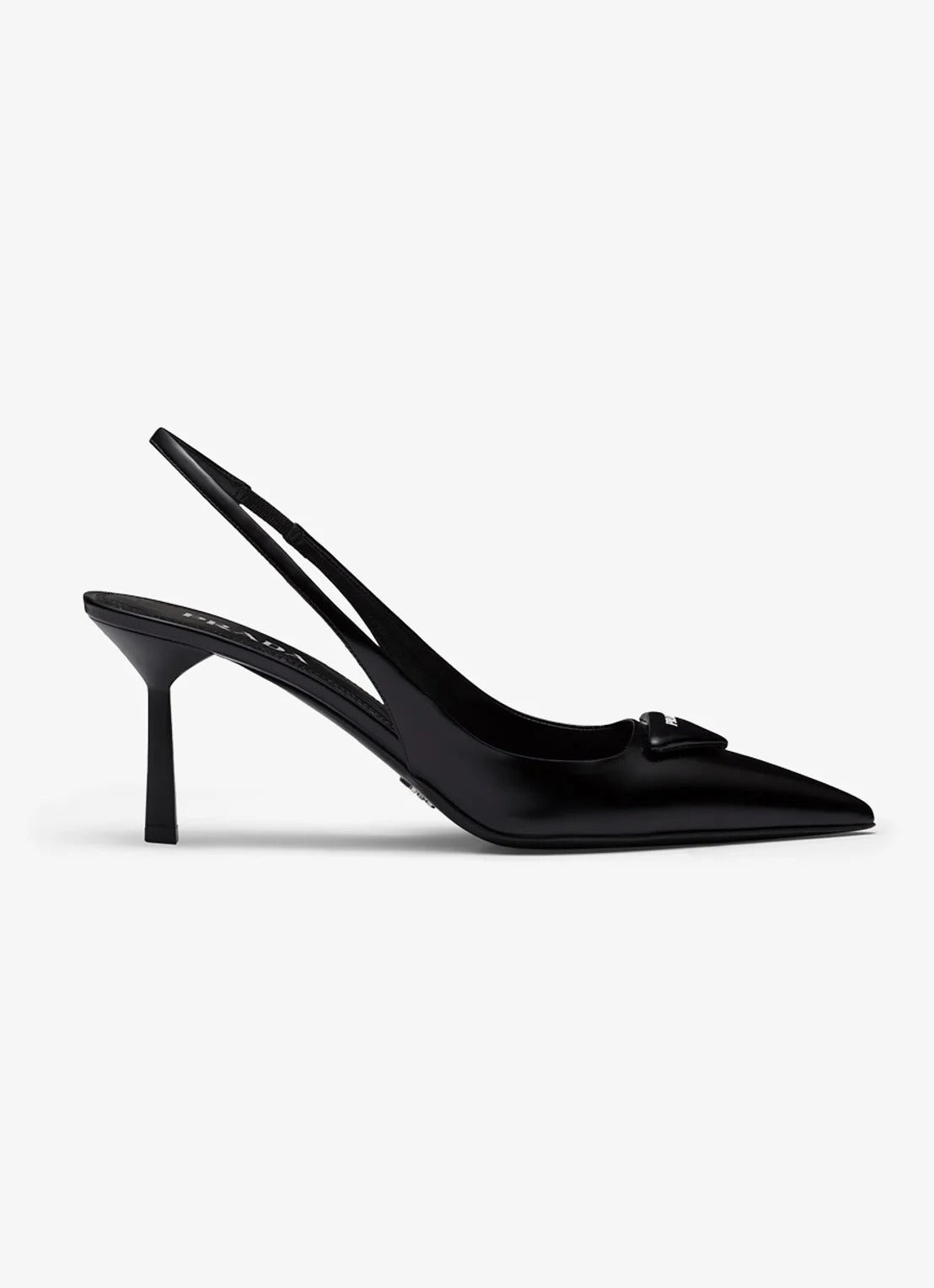 Décolleté Slingback Heels in black