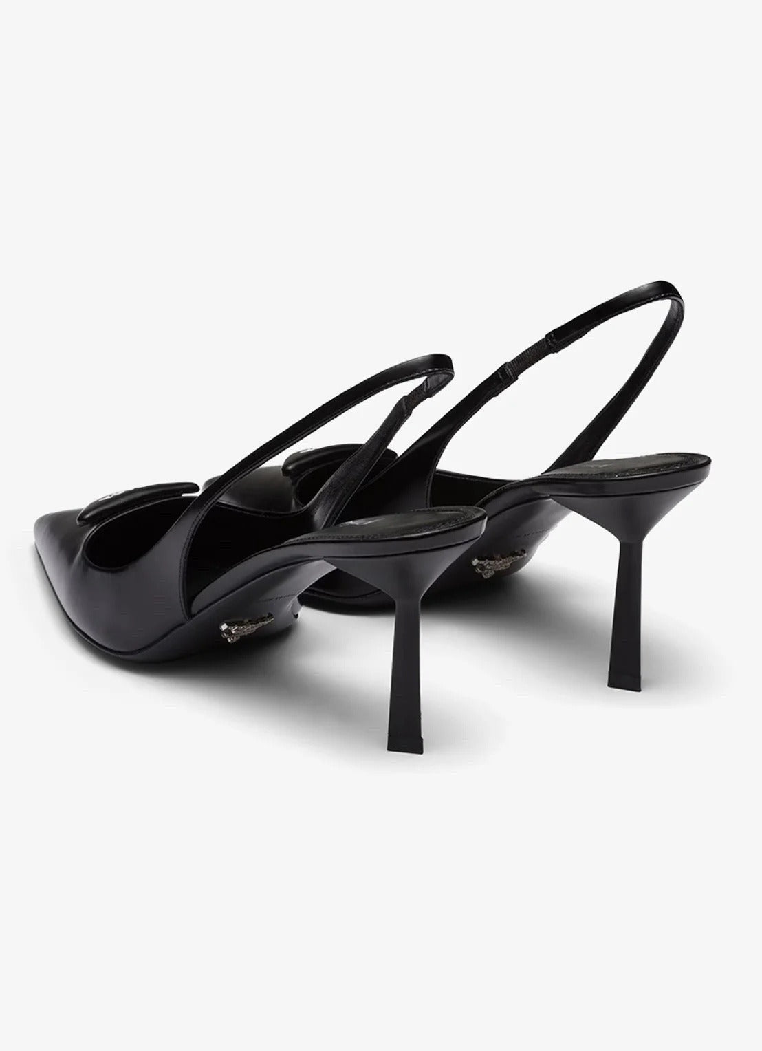 Décolleté Slingback Heels in black