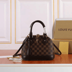 Alma BB Damier Ébène Bag in brown