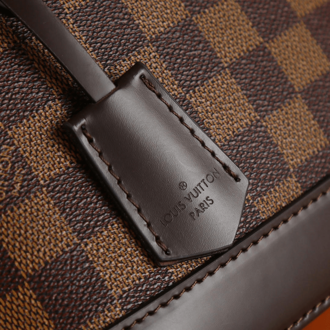 Alma BB Damier Ébène Bag in brown