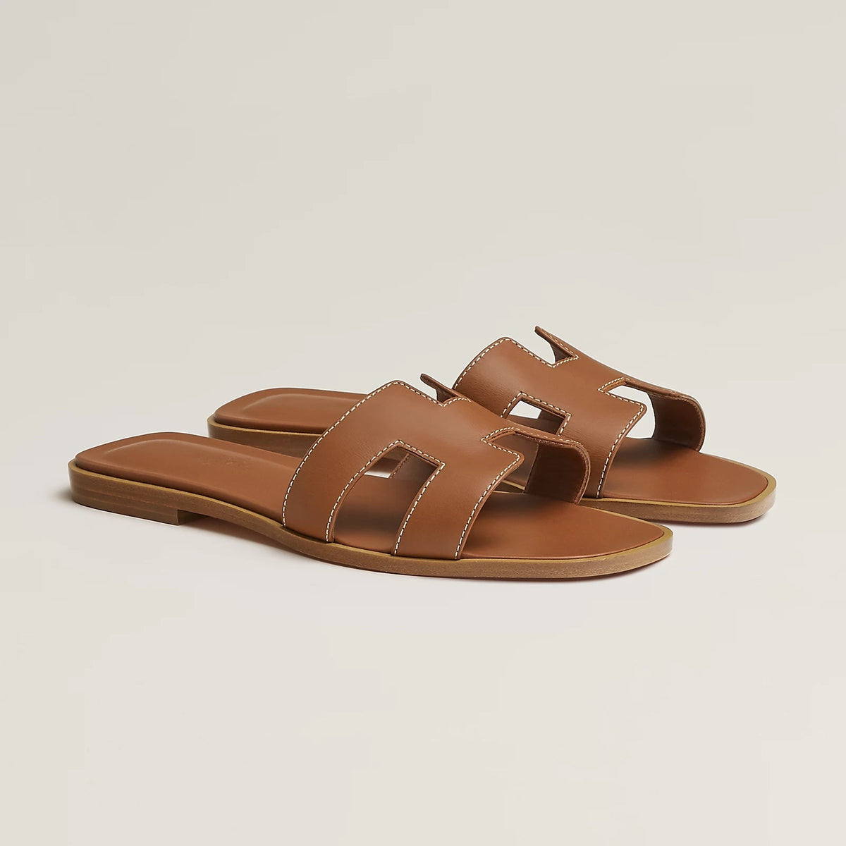 Oran Sandals in tan brown