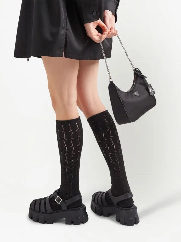 Re-Edition 2005 Re-Nylon Bag in black