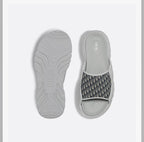 Aqua Oblique Slides in grey