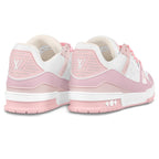 Trainer Low-Top Sneakers in pink and white
