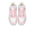 Trainer Low-Top Sneakers in pink and white
