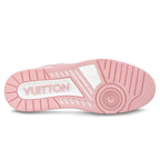 Trainer Low-Top Sneakers in pink and white