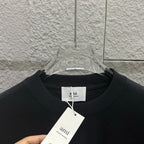 Ami de Coeur Crystal T-Shirt in black and white