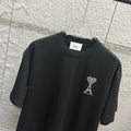 Ami de Coeur Crystal T-Shirt in black and white