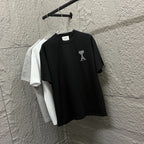 Ami de Coeur Crystal T-Shirt in black and white