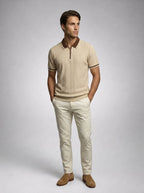 The Ledbury Knit Zip Polo