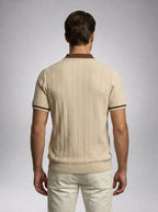 The Ledbury Knit Zip Polo