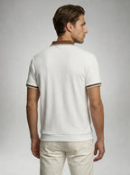 The Ledbury Knit Zip Polo