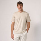 My-T Classic T-Shirt in black, beige, white, blue and navy