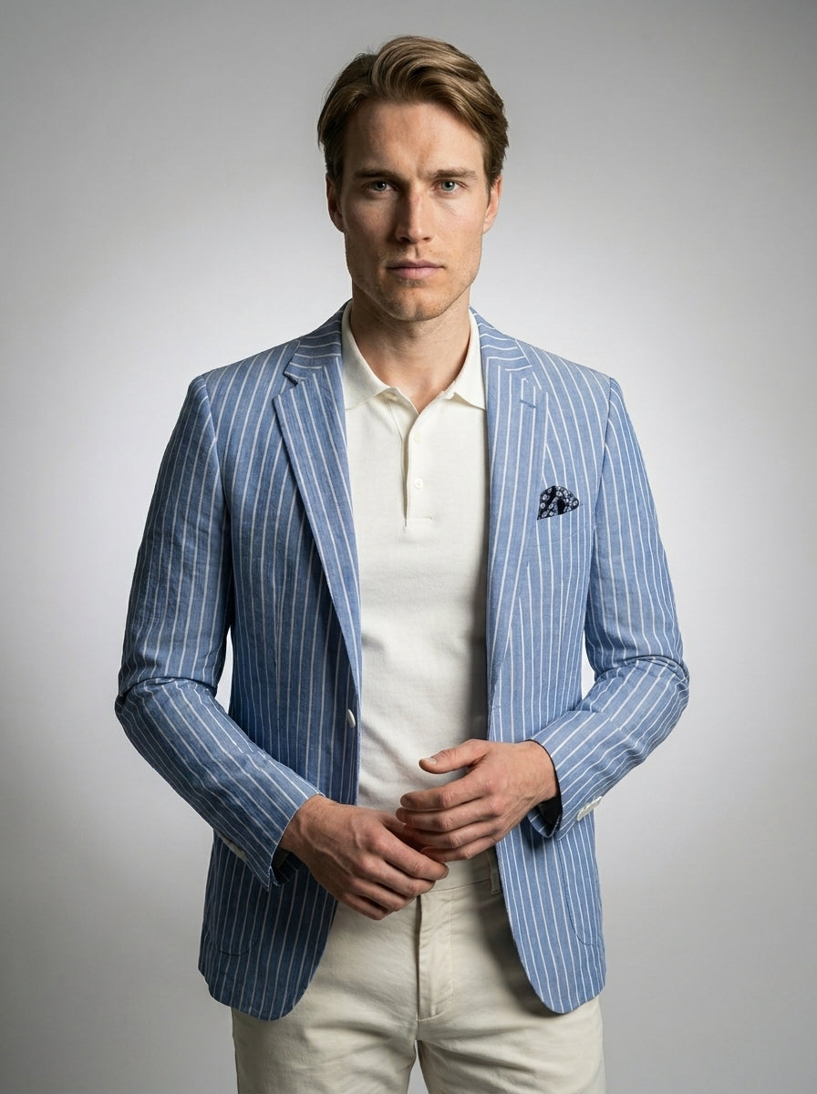 The Marlborough Stripe Blazer