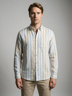 Blue/Cream Stripe / S, Blue/Cream Stripe / M, Blue/Cream Stripe / L, Blue/Cream Stripe / XL, Blue/Cream Stripe / 2XL,