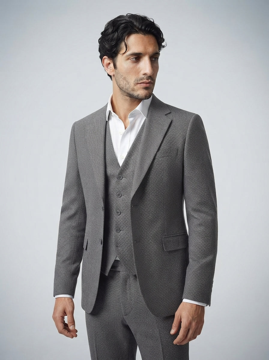 The Rowsley Three Piece Suit in Brown