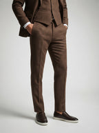 The Fairholme Three Piece Suit in Brown